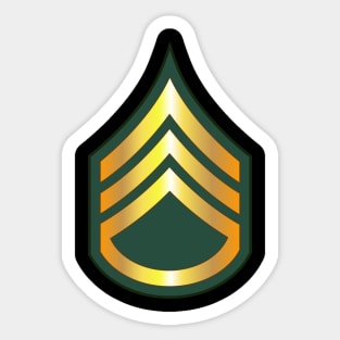 Army - Staff Sergeant - SSG wo Txt Sticker